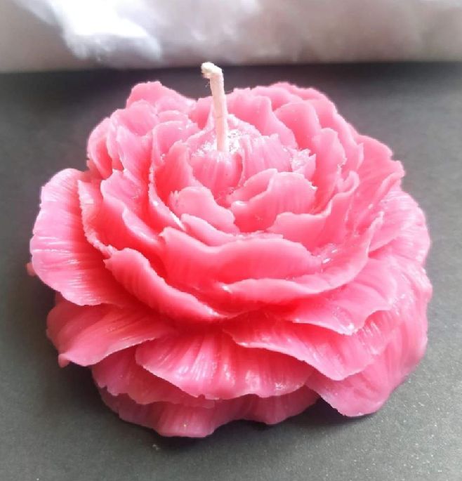 Peony Flower Candle – By AroCandle